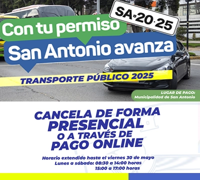  La I. Municipalidad de San Antonio invita a Ciclo de Música 